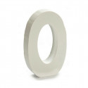 Number Wood White (2 x 16 x 14,5 cm) (24 Units)