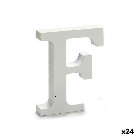 Letter Pincello 1711042 F White 2 x 16 x 14,5 cm (24 Units)