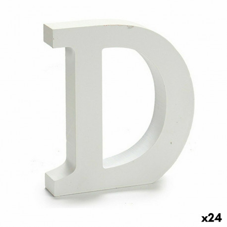 Letter Pincello 1711040 D White 2 x 16 x 14,5 cm (24 Units)