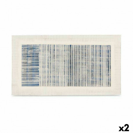 Kangas Triibud Reljeefiga (110 x 60 x 2,5 cm) (2 Ühikut)