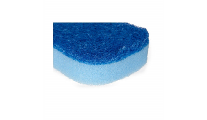 Set of scourers 11880003 11880003 Blue Polyurethane 7 x 12,3 x 2,5 cm (32 Units)