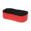 Scourer Foam Red Black Abrasive fibre (40 Units)