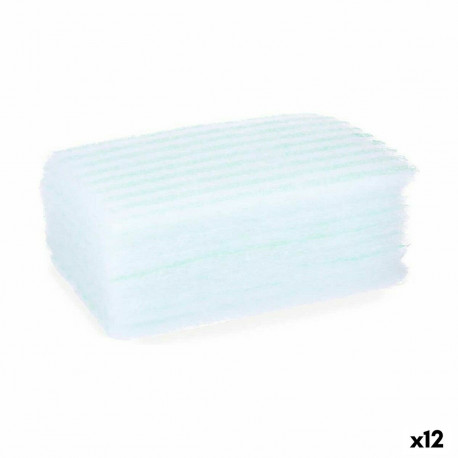 Body Sponge Berilo 11880014 11880014 Blue White 19,5 x 12 x 1,5 cm Soap (12 Units)