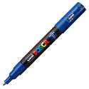 felt-tip pens POSCA PC-1M Blue (6 Units)