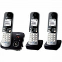 Стационарный телефон Panasonic Corp. KX-TG6823 Чёрный
