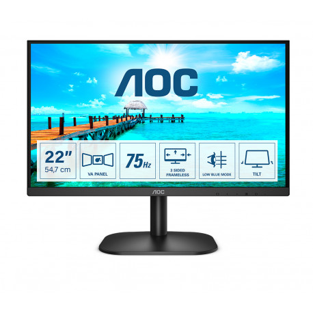 AOC 22B2H/EU - 75Hz | Full HD | 21,5'' | VA | 4ms