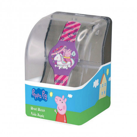 Infant's Watch Peppa Pig 482608 - PLASTIC BOX (Ø 32 mm)