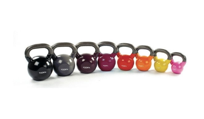 Kettlebell TOORX vinyl 8kg