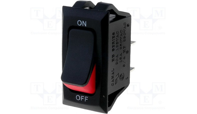 Canal Electronic HB110C7NBBRA ROCKER lüliti, AC 16A/250V