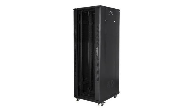 Lanberg FF01-6837-12B Rack Cabinet 37U Freestanding Rack Black - Server ...