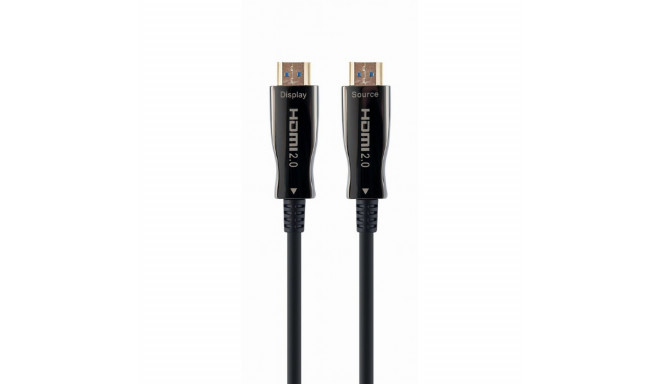 HDMI Kaabel GEMBIRD CCBP-HDMI-AOC-50M-02 Must 50 m