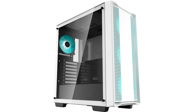 DeepCool arvutikorpus CC560 Tower Tempered Glass Window, valge