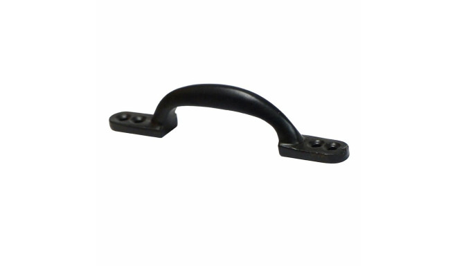 Ukse käepide EDM 85612 Must Teras 155 mm