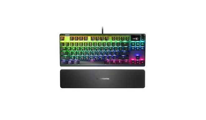 Steelseries Apex Pro TKL keyboard USB QWERTY Norwegian Grey