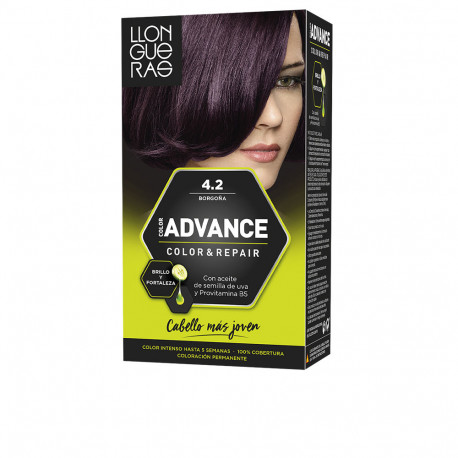 LLONGUERAS COLOR ADVANCE #4,2-borgoña 1 u