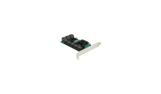 DeLOCK 16P SATA PCIe x4 Card - 90073