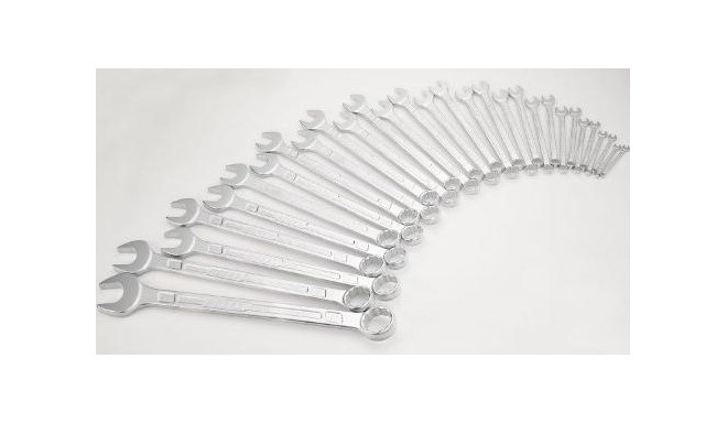 Hazet combination wrench set 600N / 30, 30 pieces, wrench (chrome-plated)