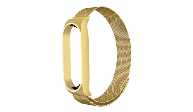 Strap METAL for XIAOMI Mi Band 7 gold (03)