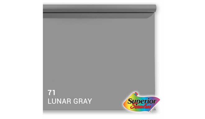 Superior Background Paper 71 Lunar Gray 1.35 x 11m