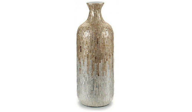 Gift Decor vase 20x56x20cm, white/brown