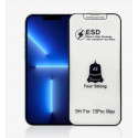 Fusion ESD Anti-Static Dust Proof Antistaatiline karastatud klaas Apple iPhone 13 | 13 Pro must