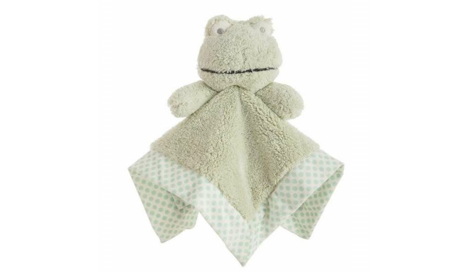 Baby Comforter    double-layer 30 x 30 cm Spots Green