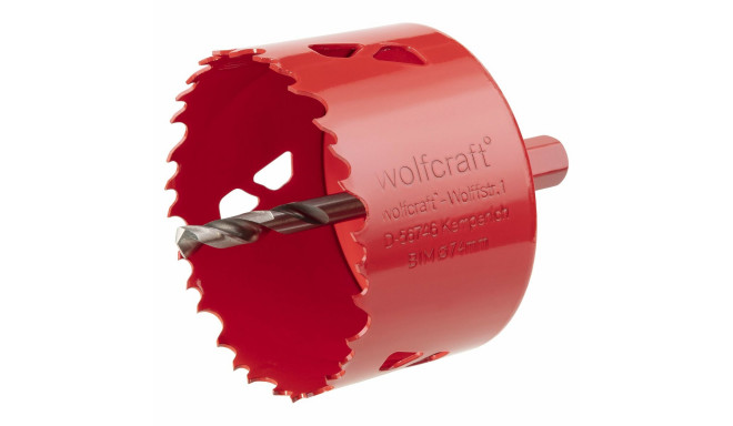 Kroonpuur/Frees Wolfcraft Ø 74 mm