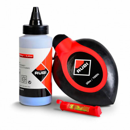 Chalk liner kit Rubi Master-n 75925 120 g