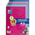 Notebook Oxford Multicolour 80 Sheets Din A4 (5 Units)