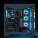 Thermaltake Pure Duo 14 ARGB Sync Radiator Fan, case fan (white / transparent, set of 2, 1x controll