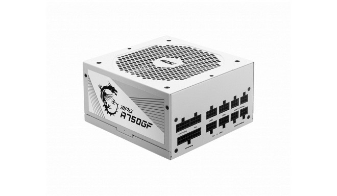 MSI MPG A750GF WHITE UK PSU '750W, 80 Plus Gold certified, Fully Modular, 100% Japanese Capacitor, F