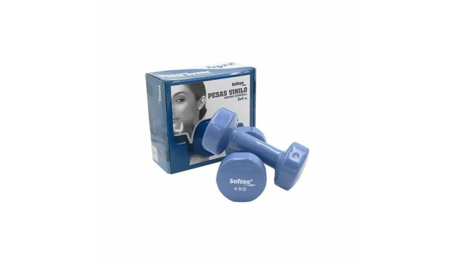 Dumbbells Softee 24401.028 Blue 4 Kg