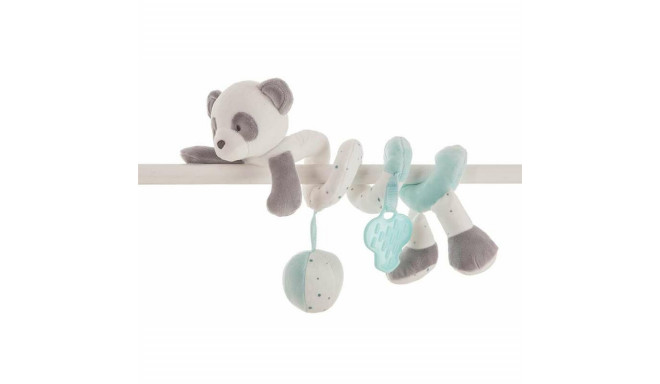 Activity Spiral Panda bear Turquoise 25cm