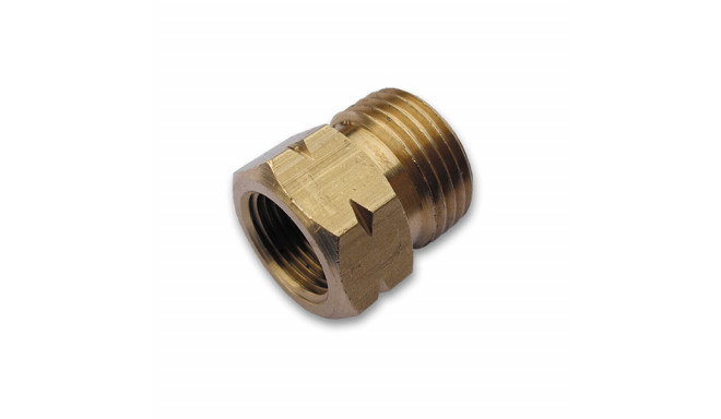 Adapter  21,8L male / 3/8" L female - BRASS