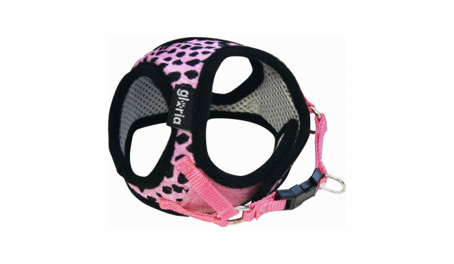 Koera rakmed Gloria Leopard 33-44 cm Roosa Suurus L