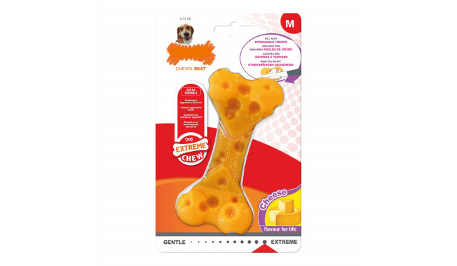 Koera närimismänguasi Nylabone Dura Chew Juust Suurus M Nailon