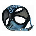 Dog Harness Gloria Leopard 27-35 cm Blue Size M