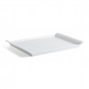 Serving Platter Quid Gastro Fresh Rectangular Ceramic White (36 x 25 cm) (6 Units)