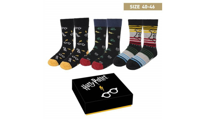 Zeķes Harry Potter 3 pāri (Viens izmērs (40-46))