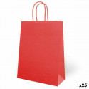 Bags Fama 31 x 11 x 42 cm Red Paper With handles 25 Units