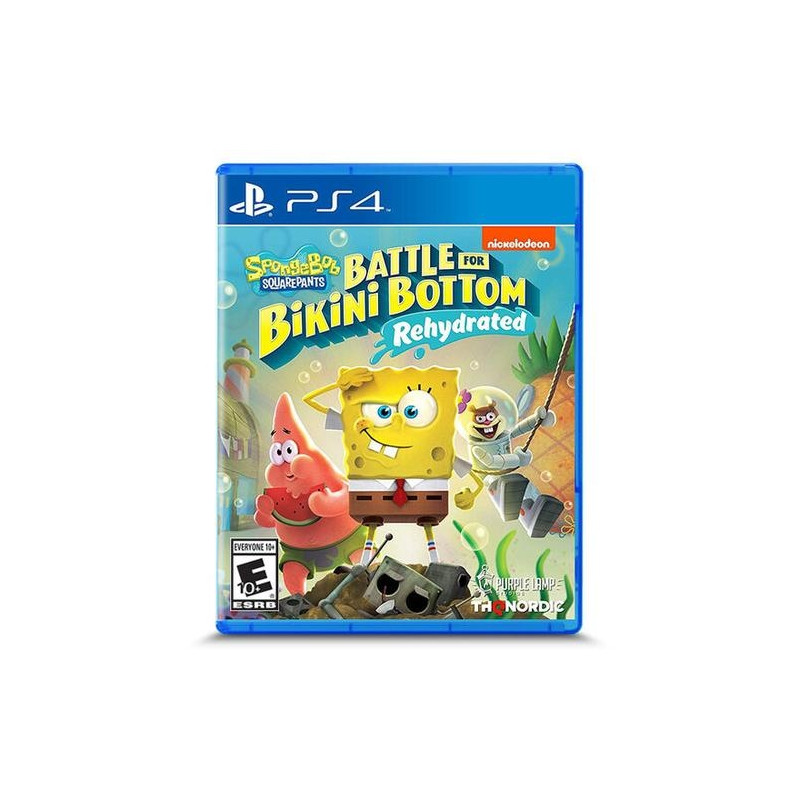 Spongebob battle for bikini bottom rehydrated store ps4 digital