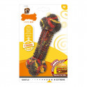 Koera närimismänguasi Nylabone Strong Chew Bacon Juust Hamburger Kumm Suurus M