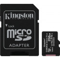 Kingston mälukaart microSDXC 128GB R100 UHS-I U3 Class 10 V30 A2 + adapter