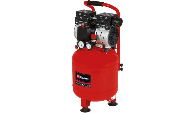 Einhell Compressor TE-AC 24 Silent (red/black, 750 Watt)