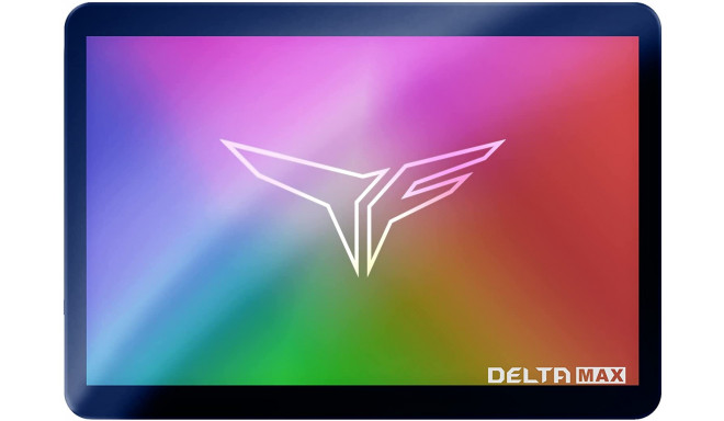 Team Group DELTA MAX LITE RGB 1 TB, SSD (black, SATA 6 Gb/s, 2.5)