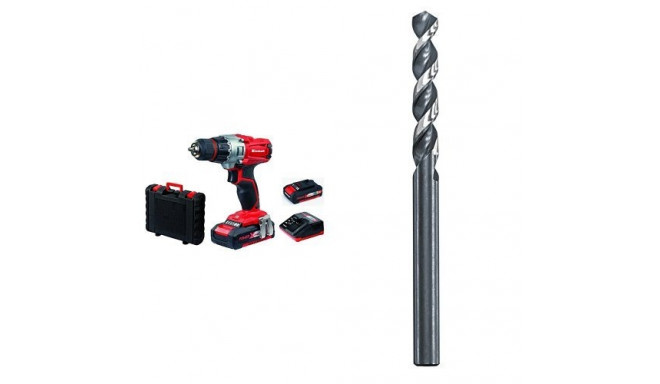 Einhell TE-CD 18/2 Li kit cordless screw driller + case + 2 Batteries 1.5Ah - 4513830