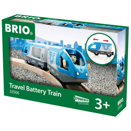 World Blauer Reisezug (blau/grau)