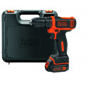 Black&Decker cordless scew driller BDCDD12K + case + battery 1.5Ah