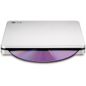 HLDS GP70NS50 SLIM, external DVD burner (silver, external, USB 2.0, 5.25 ")