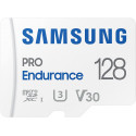 SAMSUNG PRO Endurance 128 GB microSDXC (2022), memory card (white, UHS-I U3, Class 10, V30)